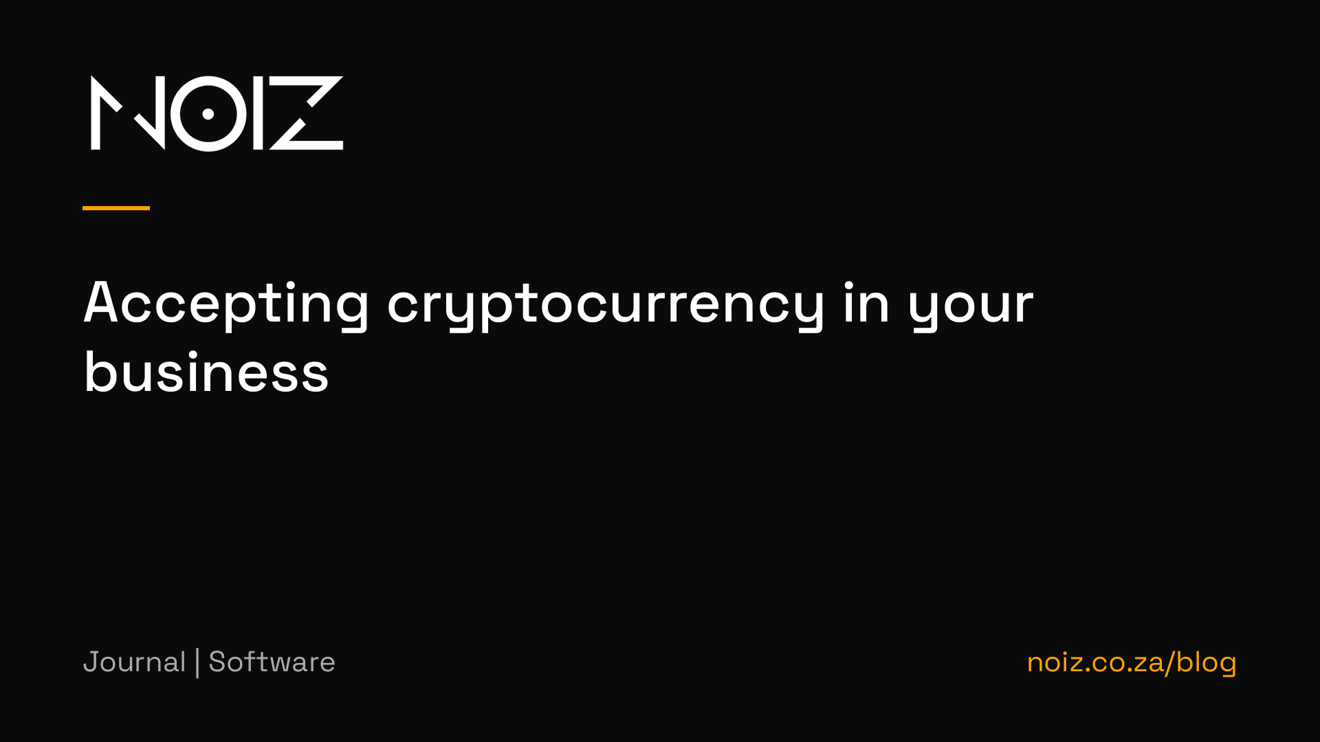 Accepting cryptocurrency in your business