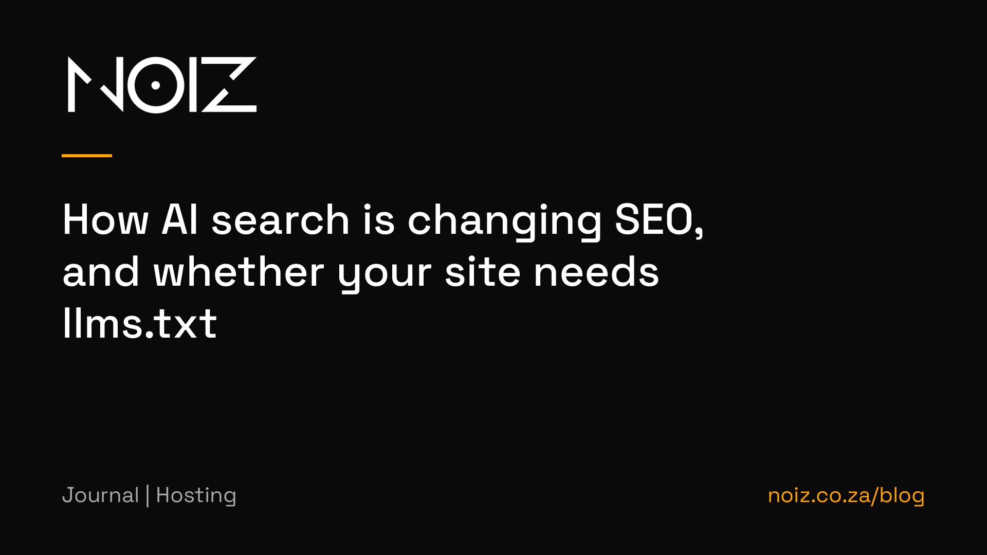 How AI search is changing SEO, and whether your site needs llms.txt