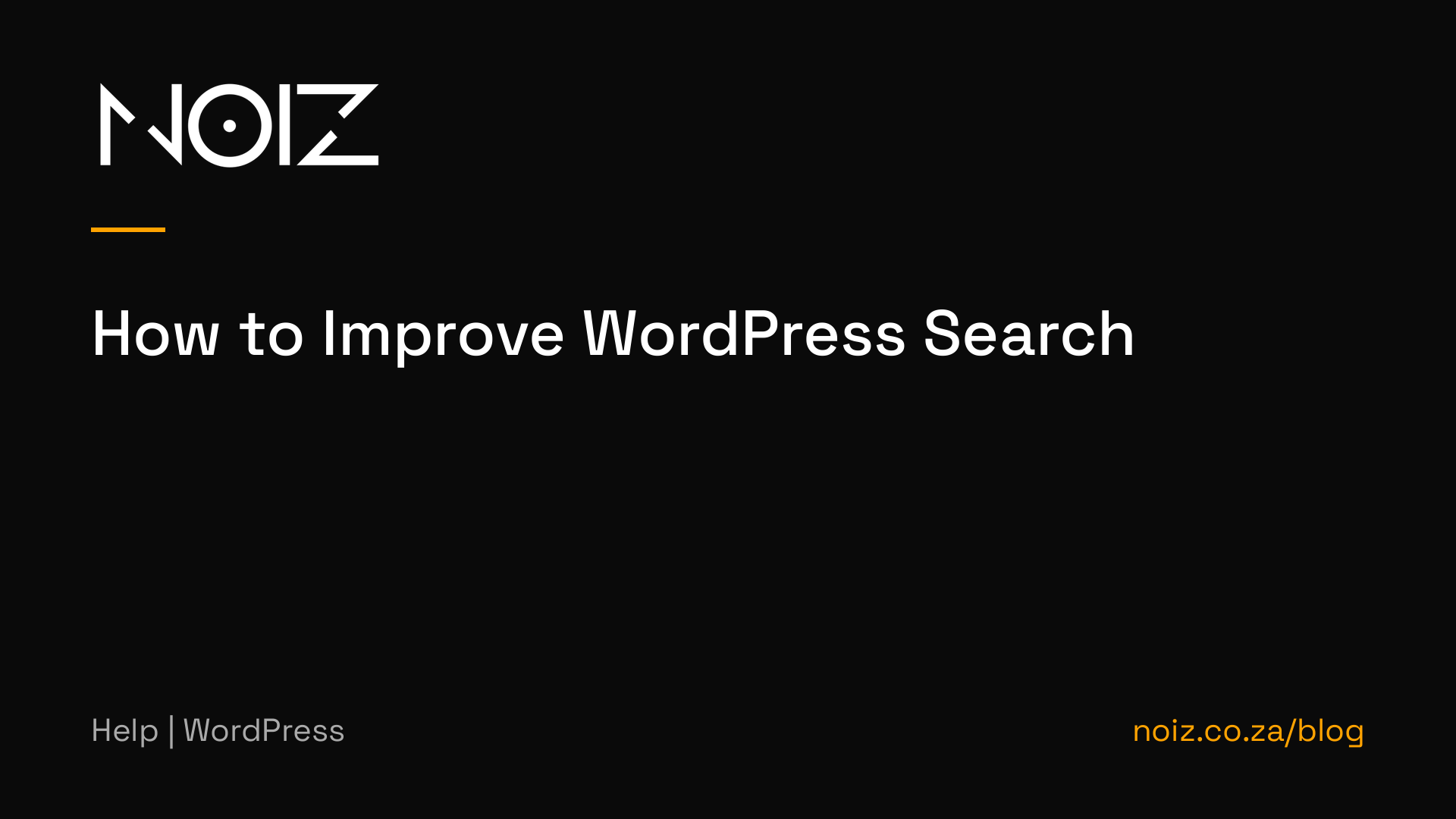 How to Improve WordPress Search
