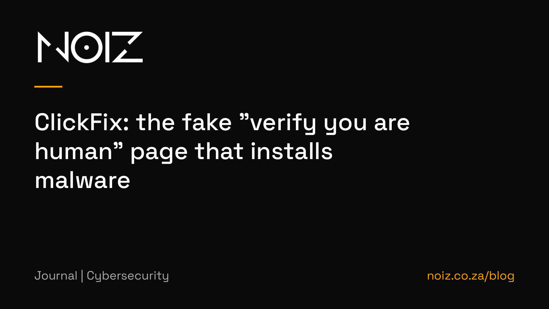 ClickFix: the fake 