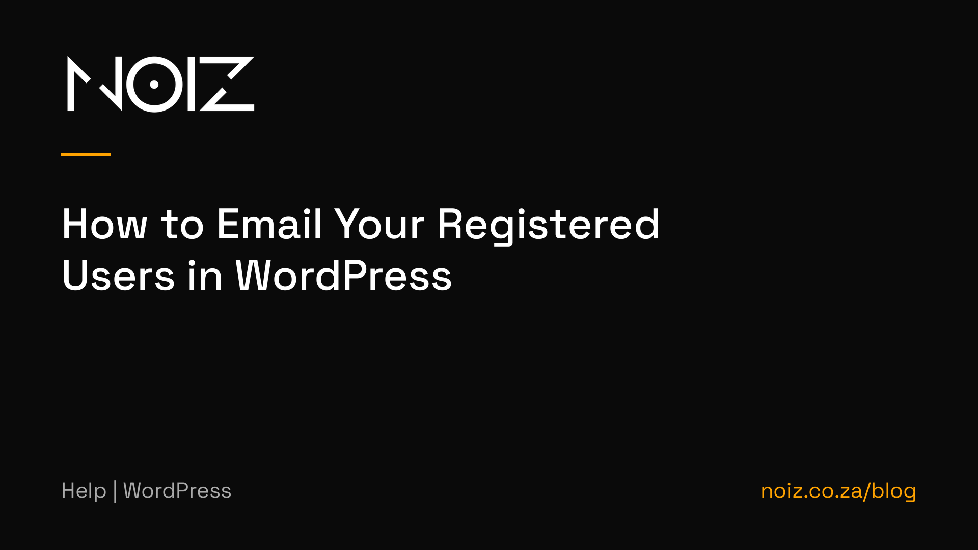 How to Email Your Registered Users in WordPress