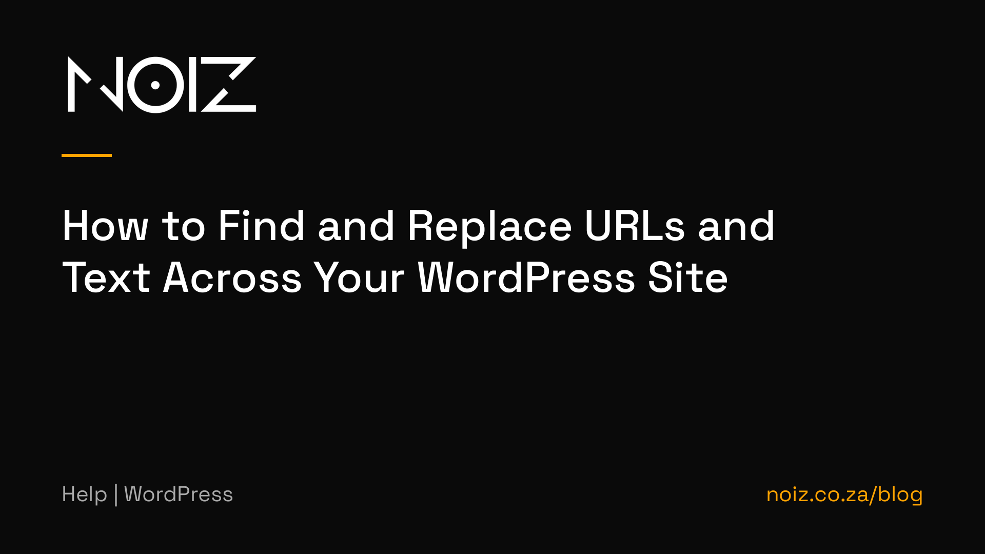 How to Find and Replace URLs and Text Across Your WordPress Site