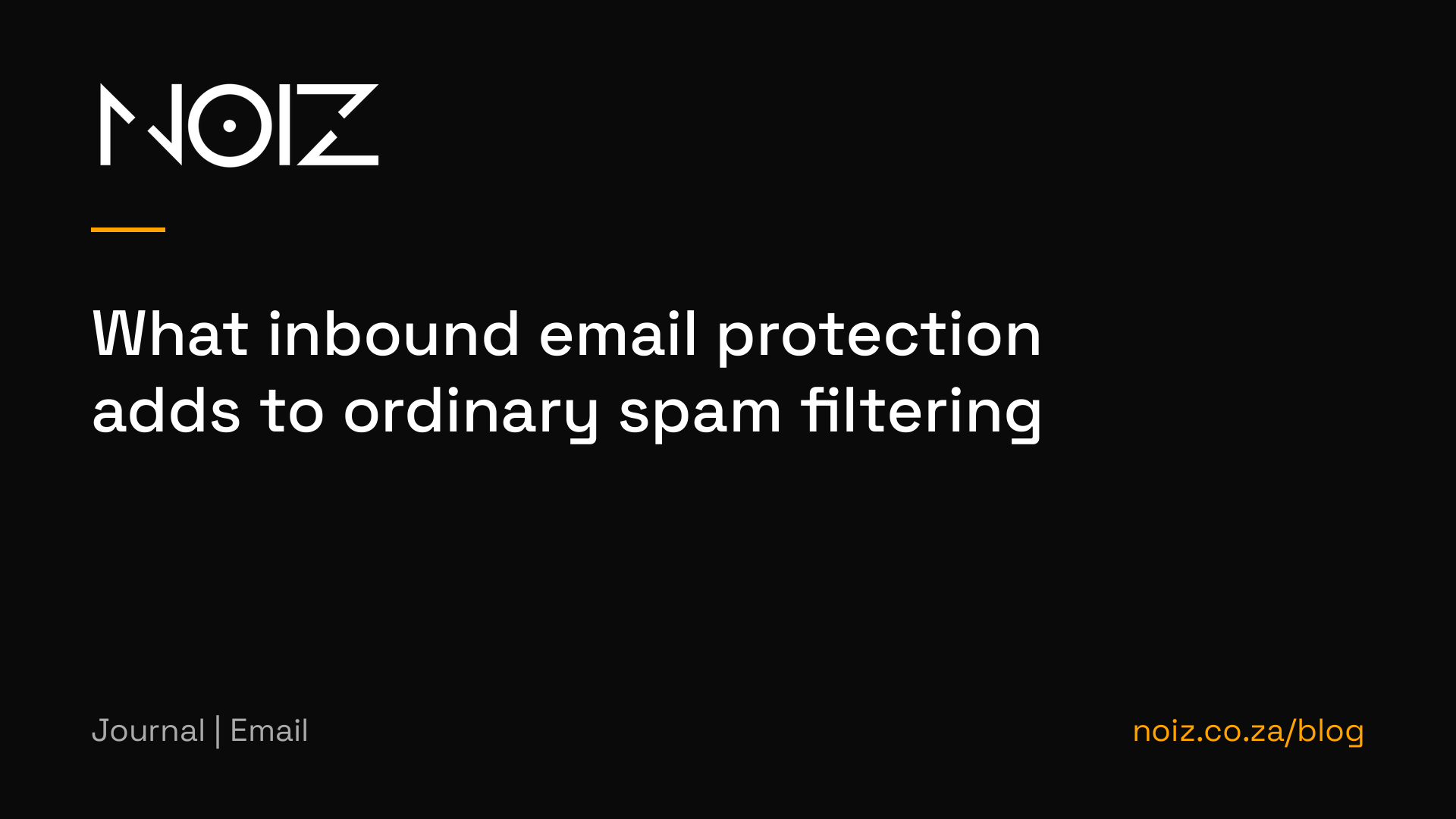 What inbound email protection adds to ordinary spam filtering