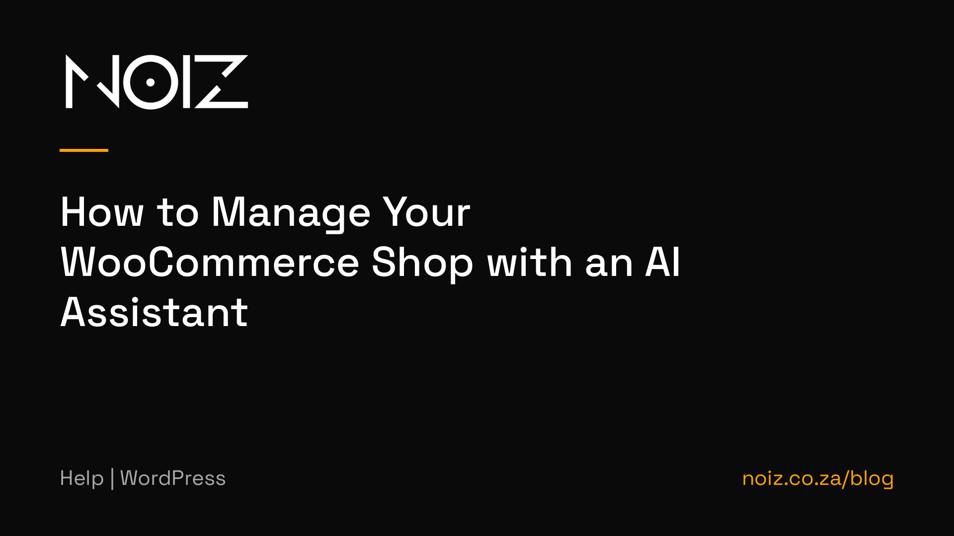 How to Manage Your WooCommerce Shop with an AI Assistant