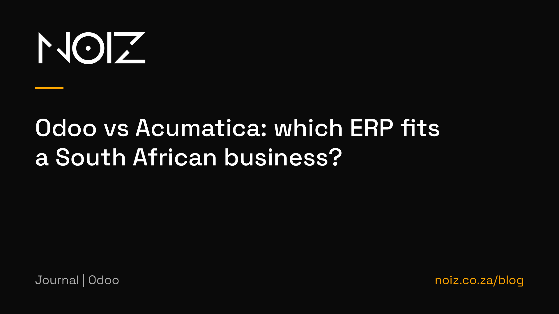 Odoo vs Acumatica: which ERP fits a South African business?
