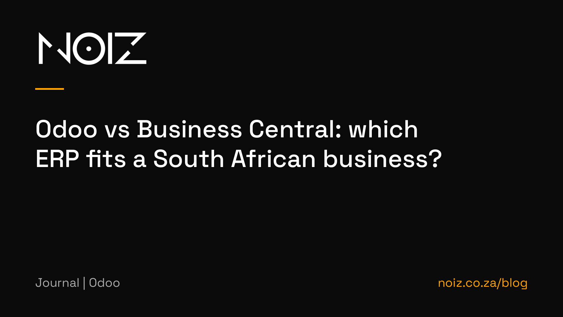 Odoo vs Business Central: which ERP fits a South African business?