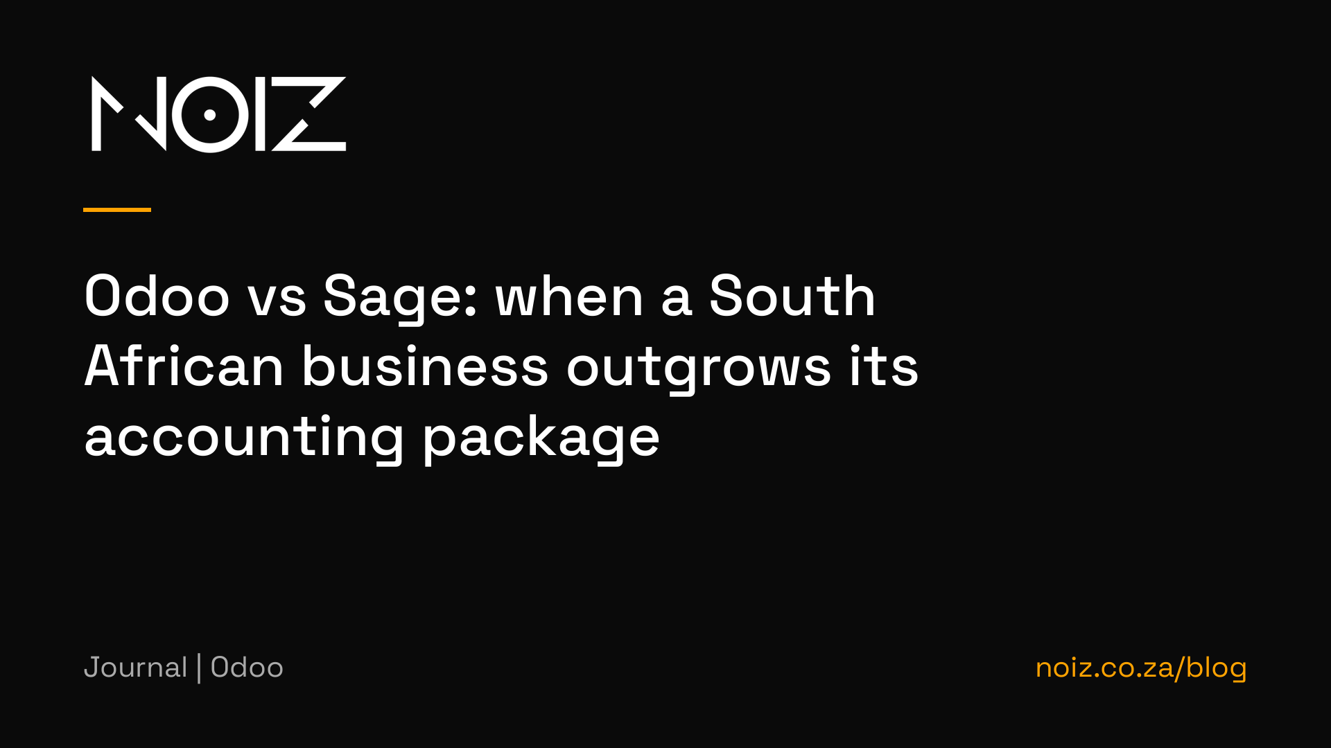 Odoo vs Sage: when a South African business outgrows its accounting package