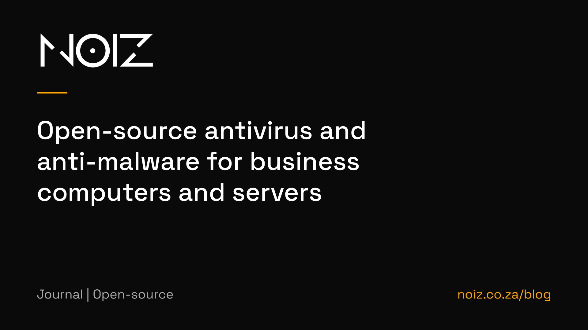 Open-source antivirus and anti-malware for business computers and servers