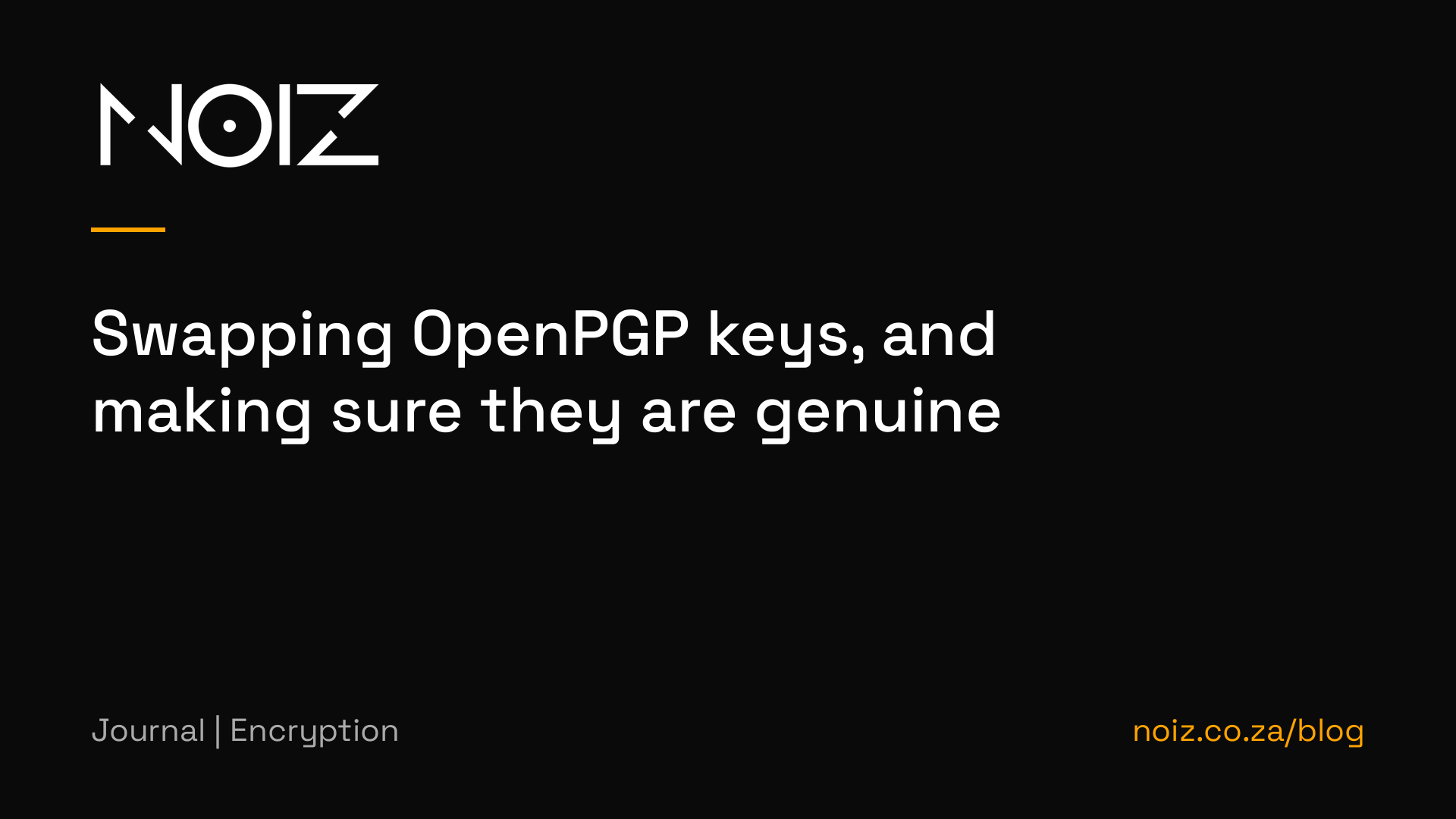 Swapping OpenPGP keys, and making sure they are genuine