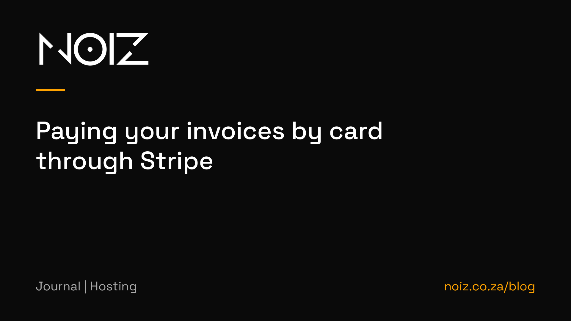 Paying your invoices by card through Stripe