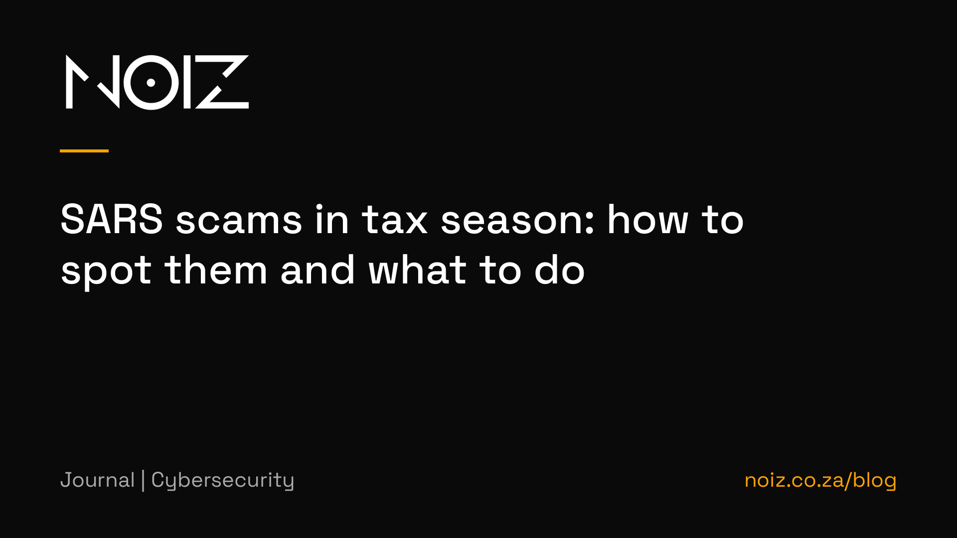 SARS scams in tax season: how to spot them and what to do