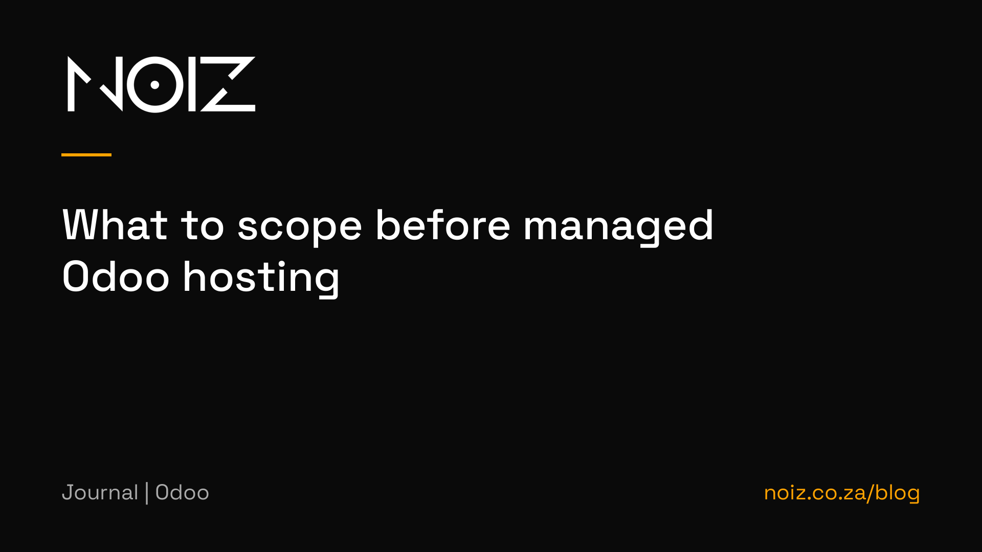 What to scope before managed Odoo hosting