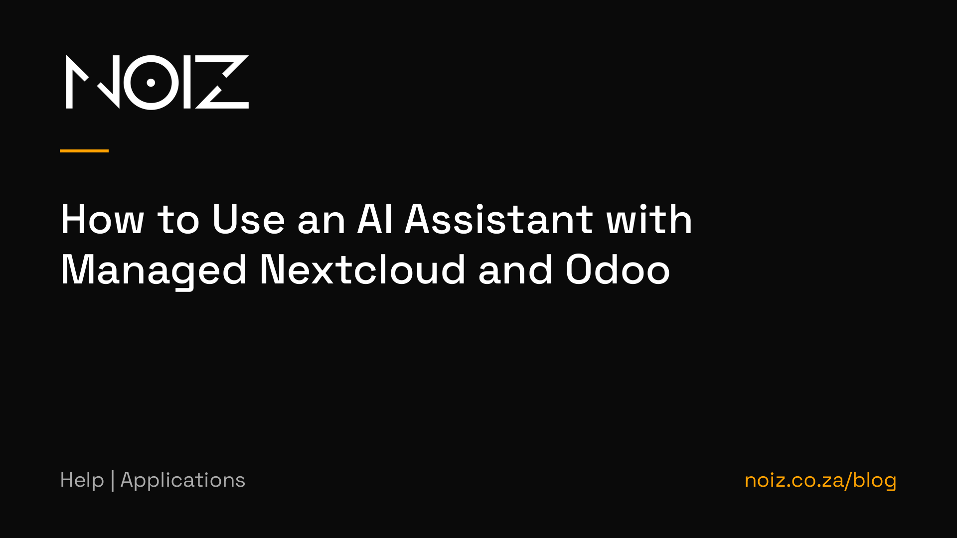 How to Use an AI Assistant with Managed Nextcloud and Odoo