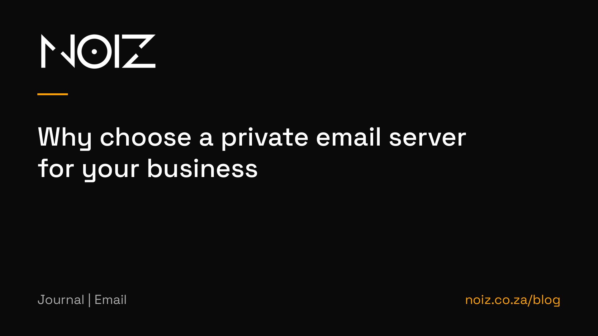 Why choose a private email server for your business