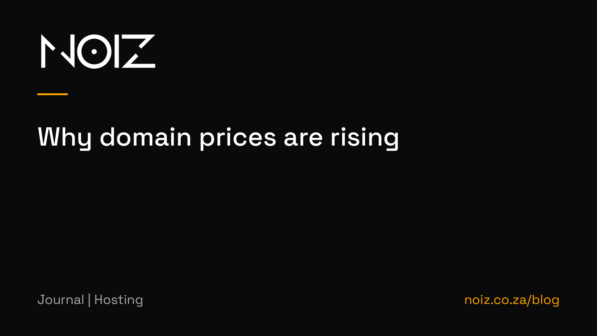 Why domain prices are rising