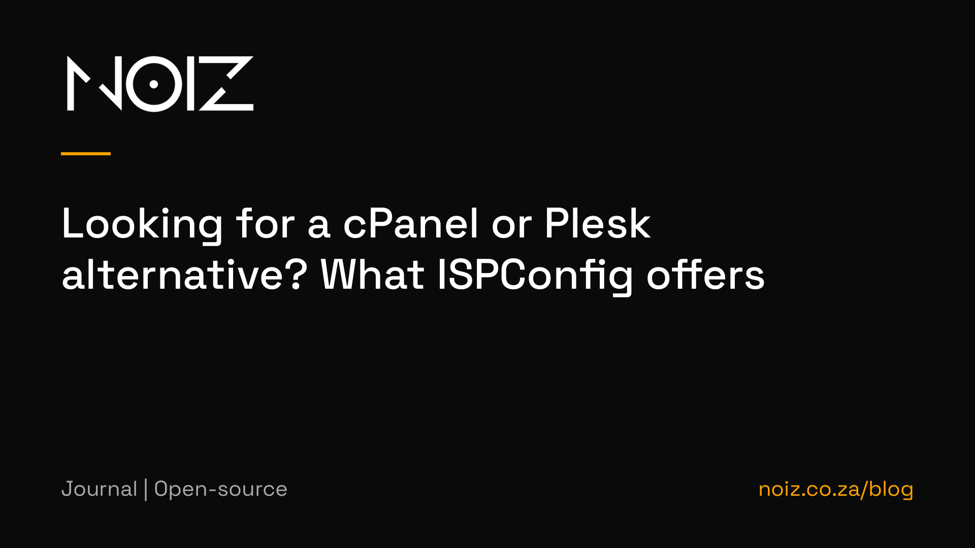 Looking for a cPanel or Plesk alternative? What ISPConfig offers