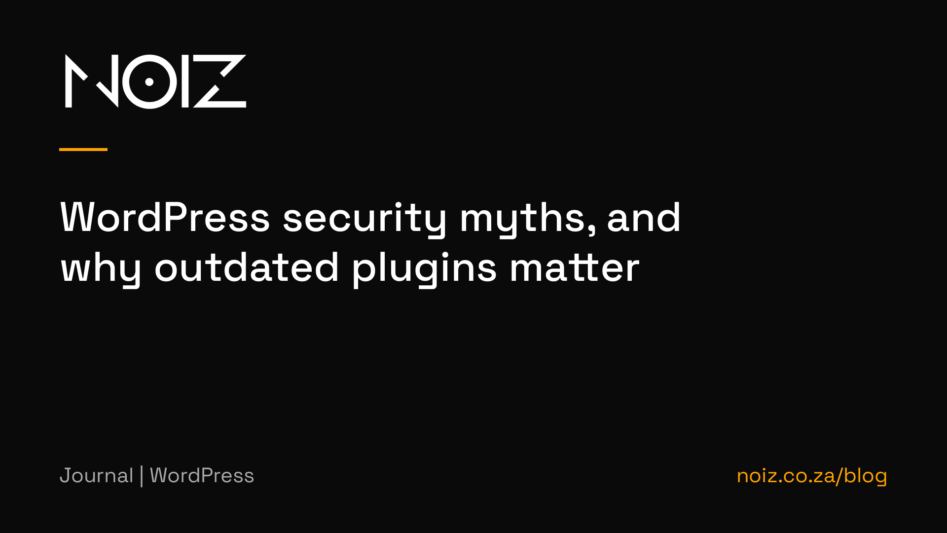 WordPress security myths, and why outdated plugins matter