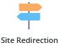 The Site Redirection icon in the Account Manager section of the DirectAdmin menu